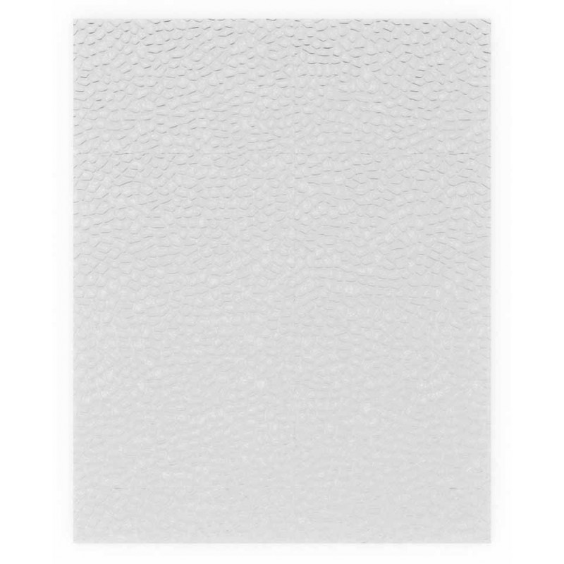 Lámina acrílica texturizada.