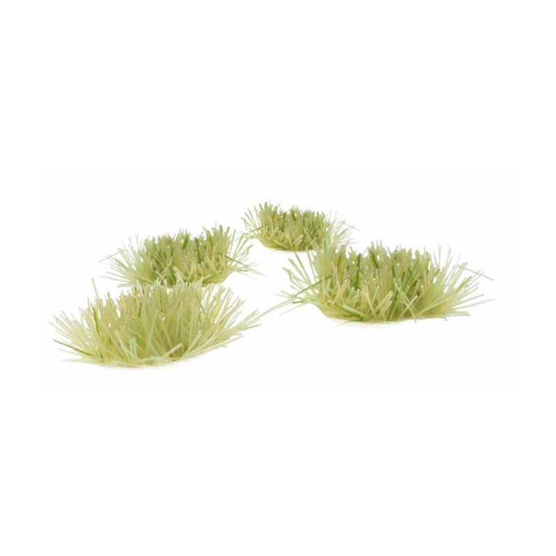 Mechones pequeños verde claro (2 mm).