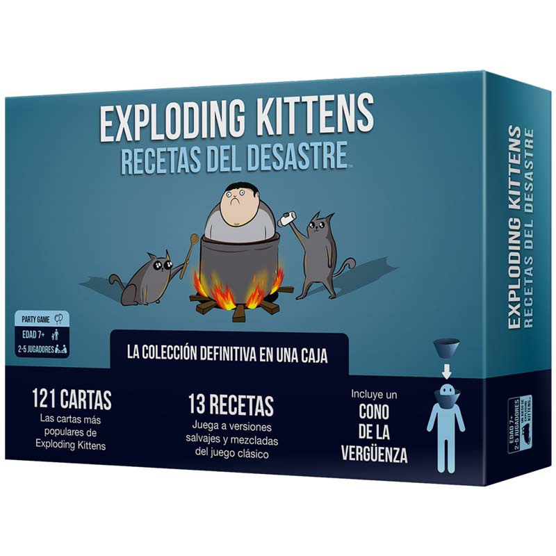 Exploding Kittens. Recetas del desastre. Exploding Kittens. Recetas del desastre.