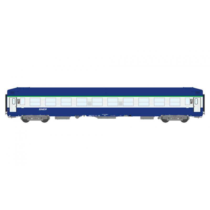 Coche de 2a clase B9c9x, SNCF.