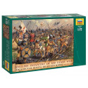 English infantry of 100 years War. English infantry of 100 years War.
