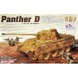 Sd.Kfz.171 Panther Ausf.D com Zimmerit.