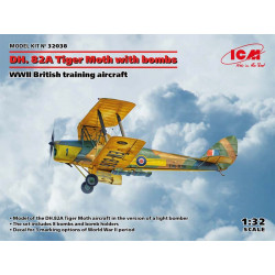 DH.82A Tiger Moth, avion d’entraînement britannique.