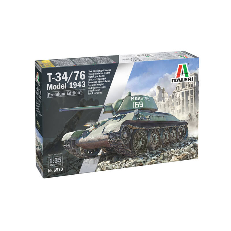 T-34/76 Model 1943. T-34/76 Model 1943.