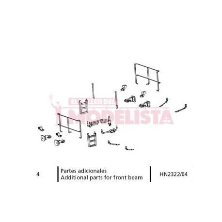 Partes adicionales, RENFE 303.