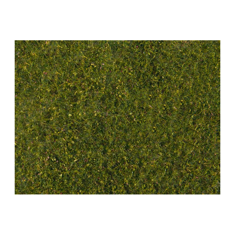 Flocado pradera, verde medio. Flocado pradera, verde medio.
