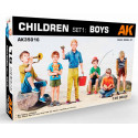 Children set 1: boys.