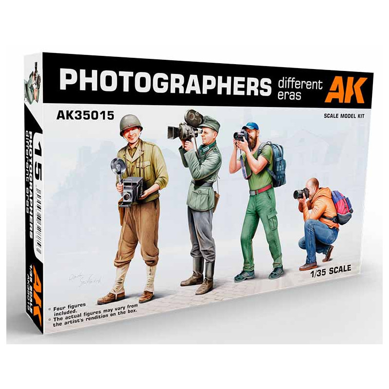 Fotógrafos. Diferentes épocas.