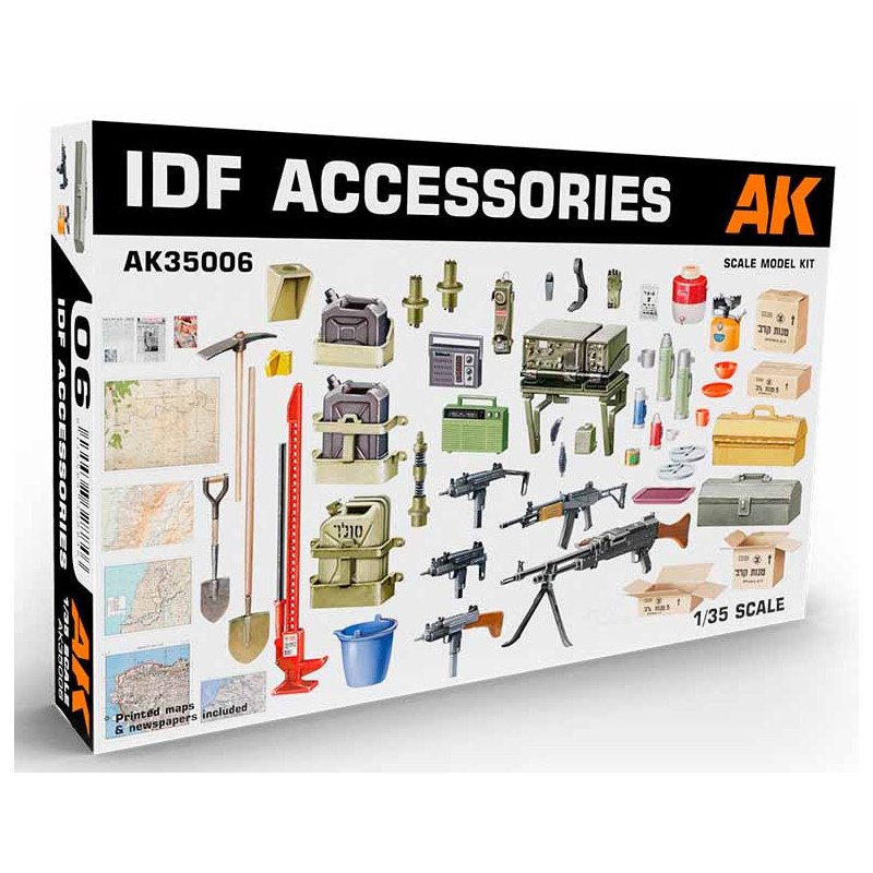 IDF accessories.