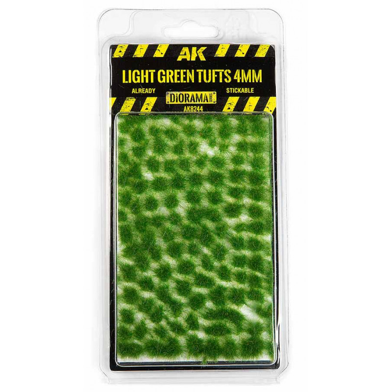 Matas de hierba verde claro 4 mm. Matas de hierba verde claro 4 mm.