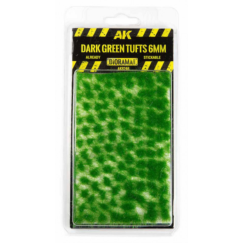 Matas de hierba verde oscuro 6 mm. Matas de hierba verde oscuro 6 mm.