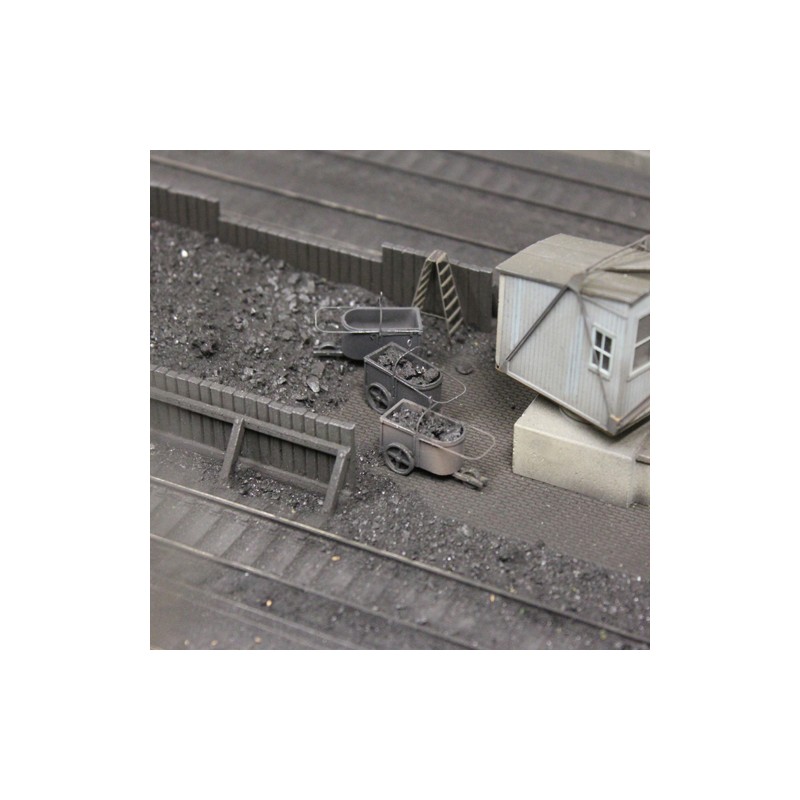 Carros para transportar carbón. ARTITEC 10.298