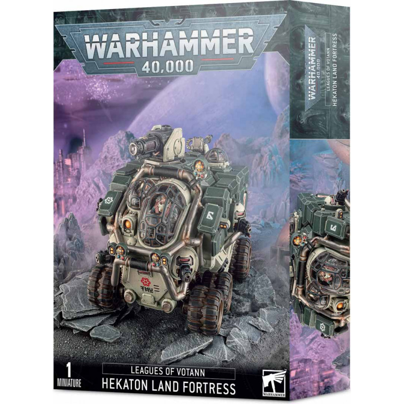 Warhammer 40K - Ligues De Votan : Canon Chtonien Earthshaker - Kit De 2 Artilleries + Équipage