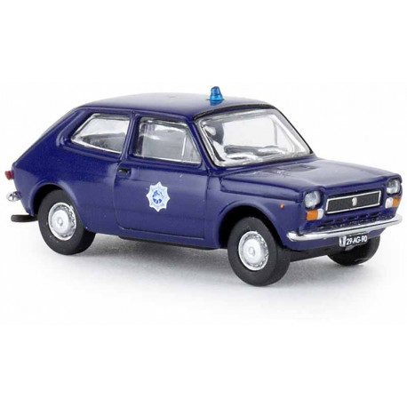 Fiat 127, police.