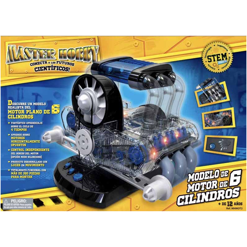 Motor V6 cilindros.