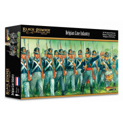 Napoleonic Belgian Line Infantry (march attack).