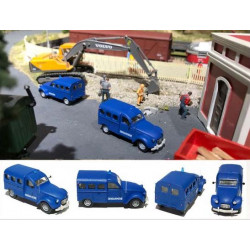 Wagen der "Gendarmerie".