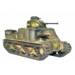 Carro médio M3 Lee. Ação do parafuso.