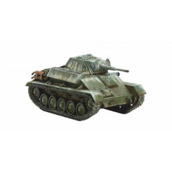 Tanque leve soviético T70. Ação do parafuso.