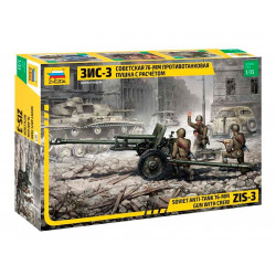 Cannone anticarro ZIS-3 da 76 mm.
