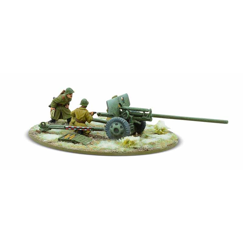 Soviet ZIS-2 anti-tank gun (Winter). Bolt Action. Soviet ZIS-2 anti-tank gun (Winter). Bolt Action.