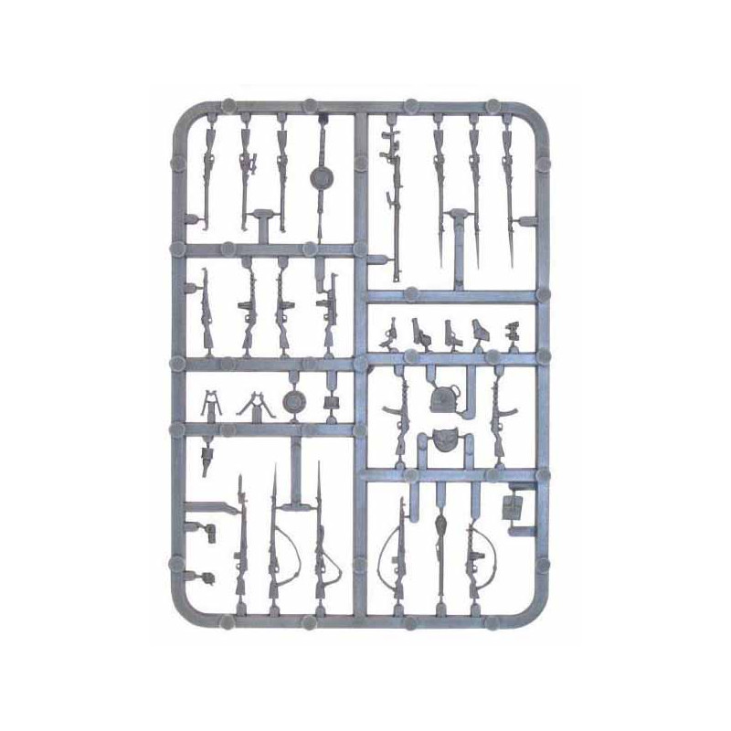Soviet weapon sprue. Bolt Action.