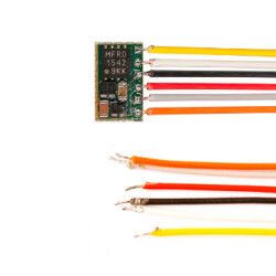 Ultrakleiner 6-Draht-Decoder, 0,5 A.