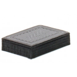 Großer Resonanzboden. 15x1 mm.