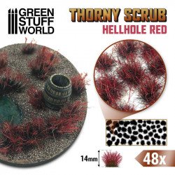Thorny Scrubs, hellhole red.