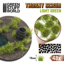 Thorny Scrubs, light green.