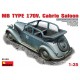 MB type 170V. Cabrio Saloon. MINIART 35103