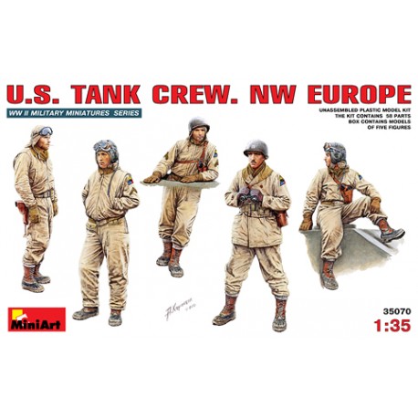 US tank crew NW Europe. MINIART 35070