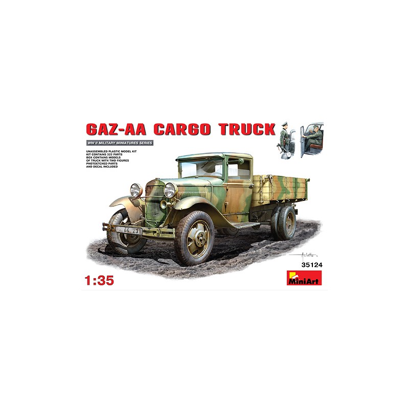 Camión soviético GAZ-AA MINIART 35124