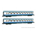 T2 sleeping coaches, Largo Recorrido livery. RENFE.