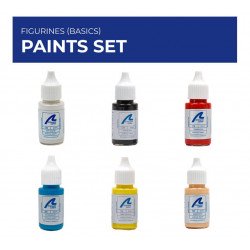 Set de pintura para barcos de pesca.