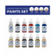 Caravels and galions paints set.