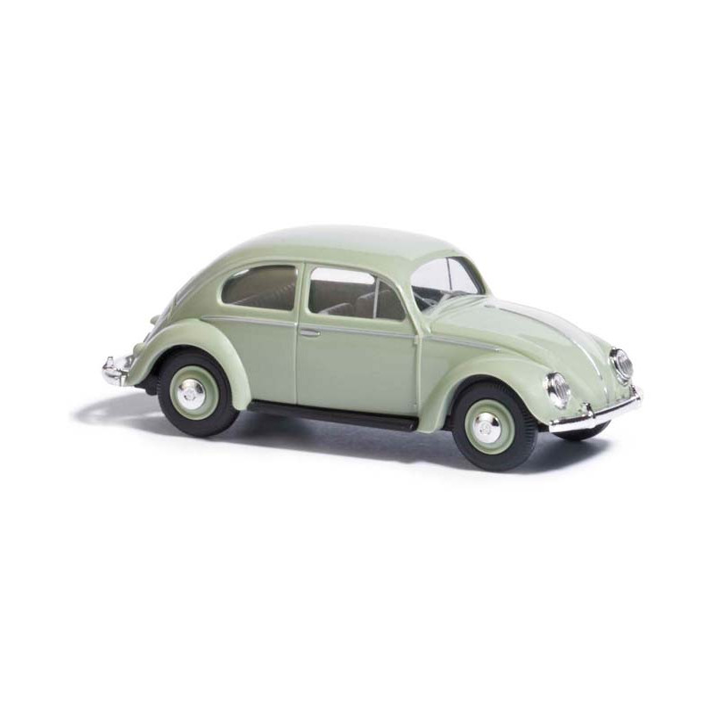 VW escarabajo, azul.