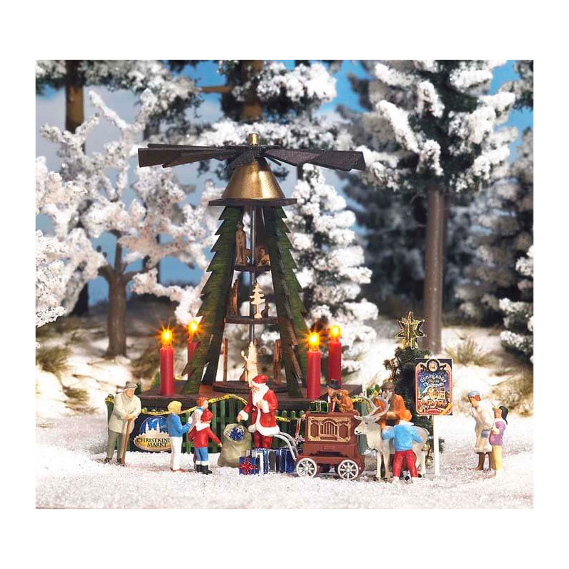 Pirámide de Navidad.