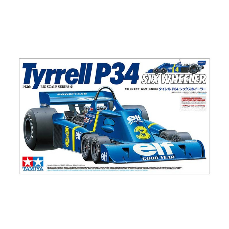Tyrrell P34, seis ruedas.