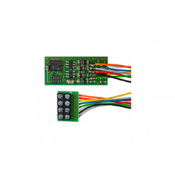 Decoder mit NEM652-Stecker (8-polig), 1A.