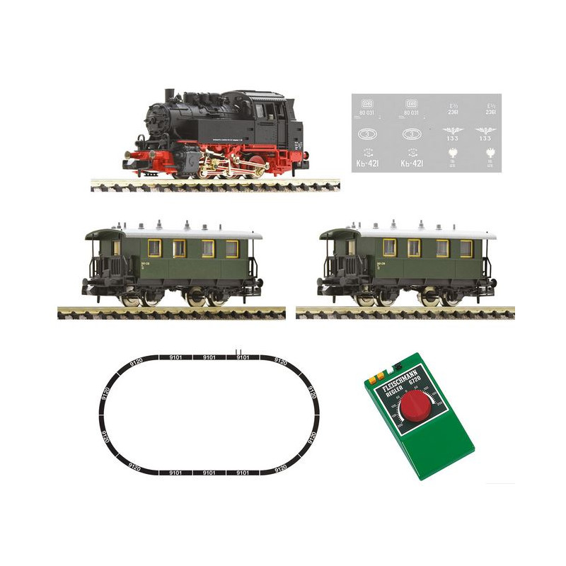 Set analógico. Locomotora BR 80.