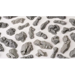 Fragmentos de rocas.