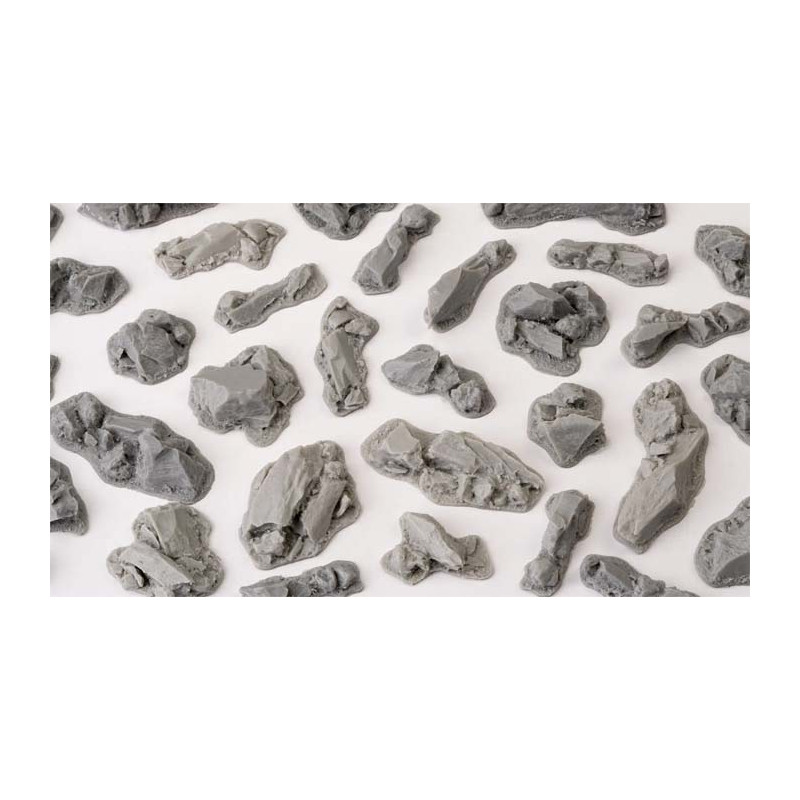 Fragmentos de rocas.