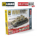 Solution Box Mini: Vehículos alemanes África Korps. Solution Box Mini: Vehículos alemanes África Korps.