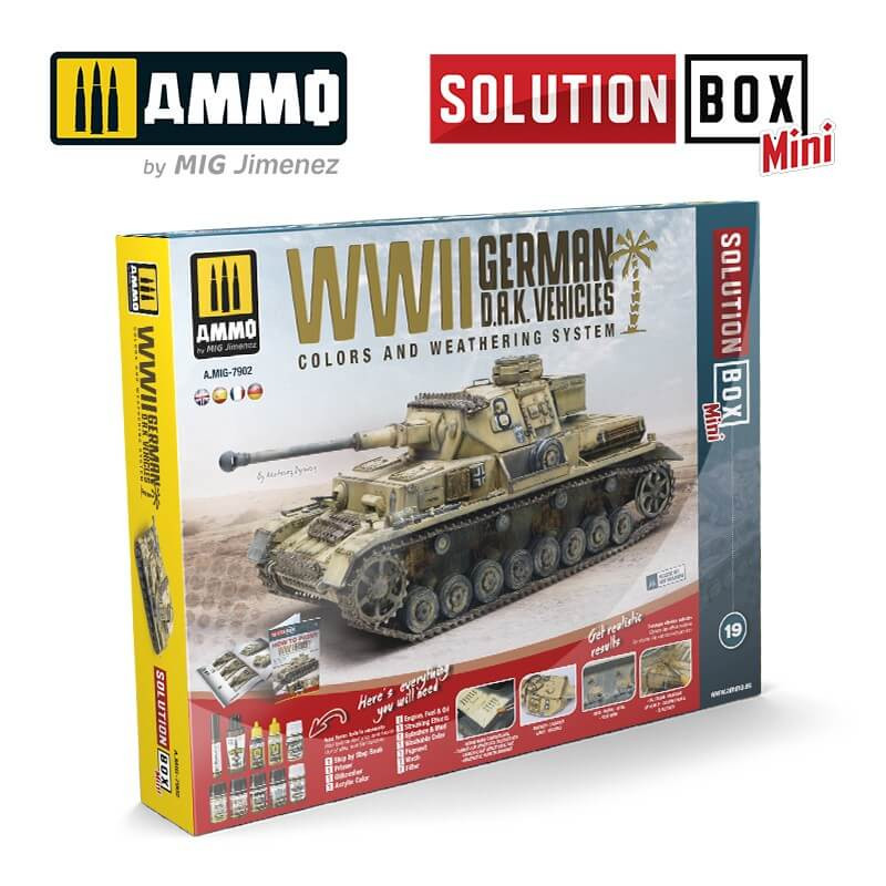 Solution Box MINI. WII German D.A.K. Vehicles. Solution Box MINI. WII German D.A.K. Vehicles.