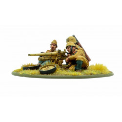 Cannone anticarro italiano Bersaglieri Elefantino da 47 mm. Bolt Action.