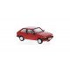 Ford Fiesta MK II, rojo.