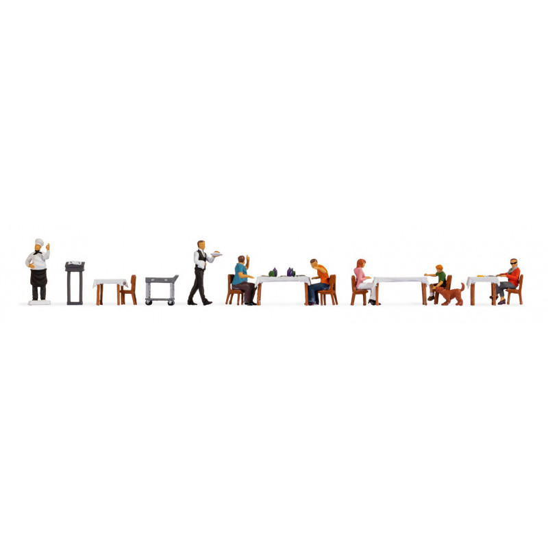 Themed Figures Set "Restaurant".