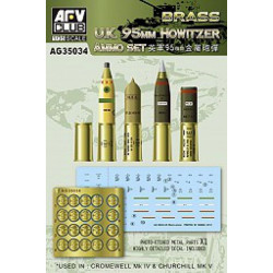 Munitions d’obusier de 95 mm.