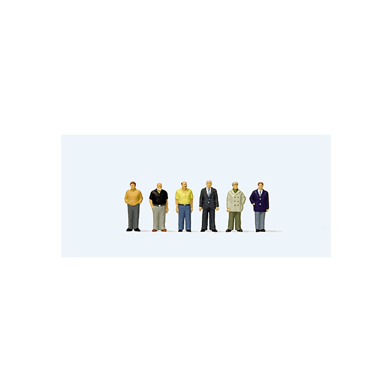 Standing men. PREISER 10634 Standing men. PREISER 10634